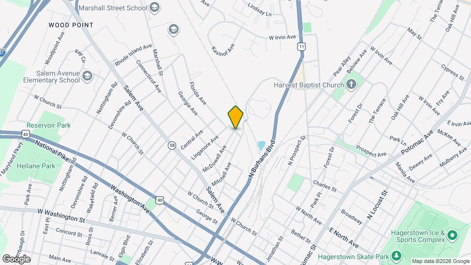 488 McDowell Ave Map and Location Details