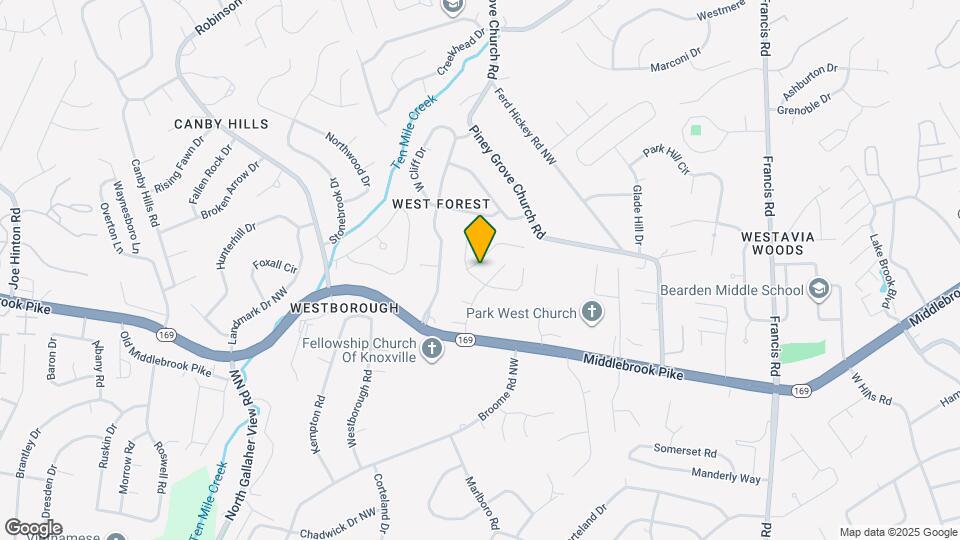 1108 Harbin Ridge Ln Map and Location Details