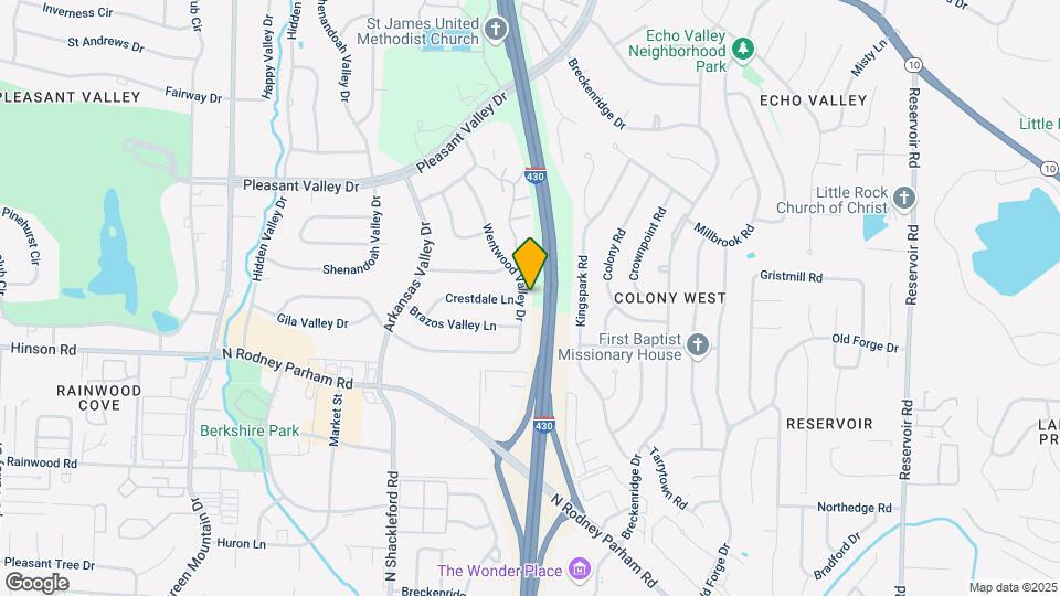 2221 Wentwood Valley Dr Map and Location Details