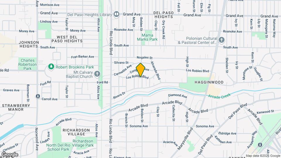 3333 Belden St Mapa y Detalles de la Ubicación