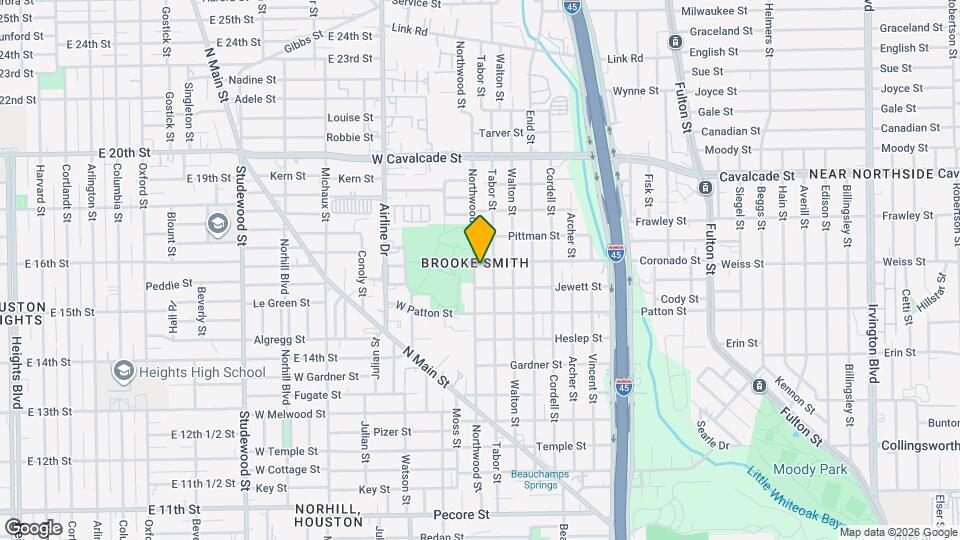 910 Northwood St Map and Location Details