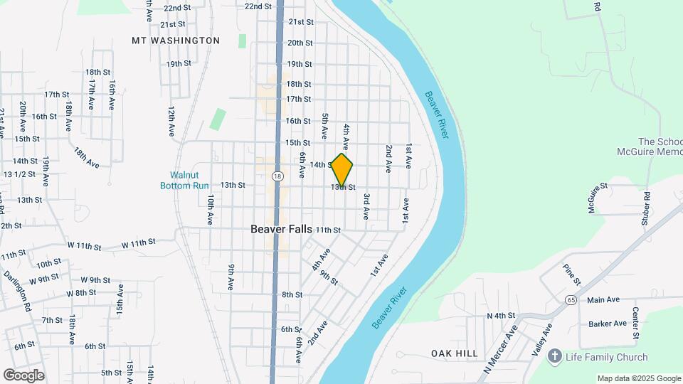 1221 4th Ave Mapa y Detalles de la Ubicación