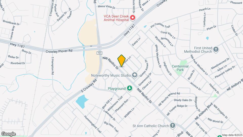 1421 Anna Lea Ln Map and Location Details