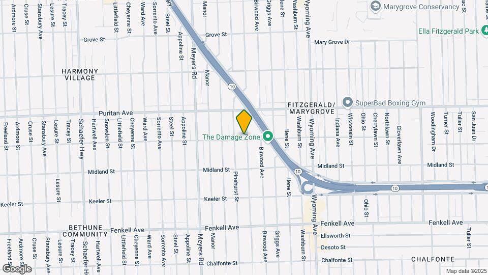 15815 Mendota St Map and Location Details