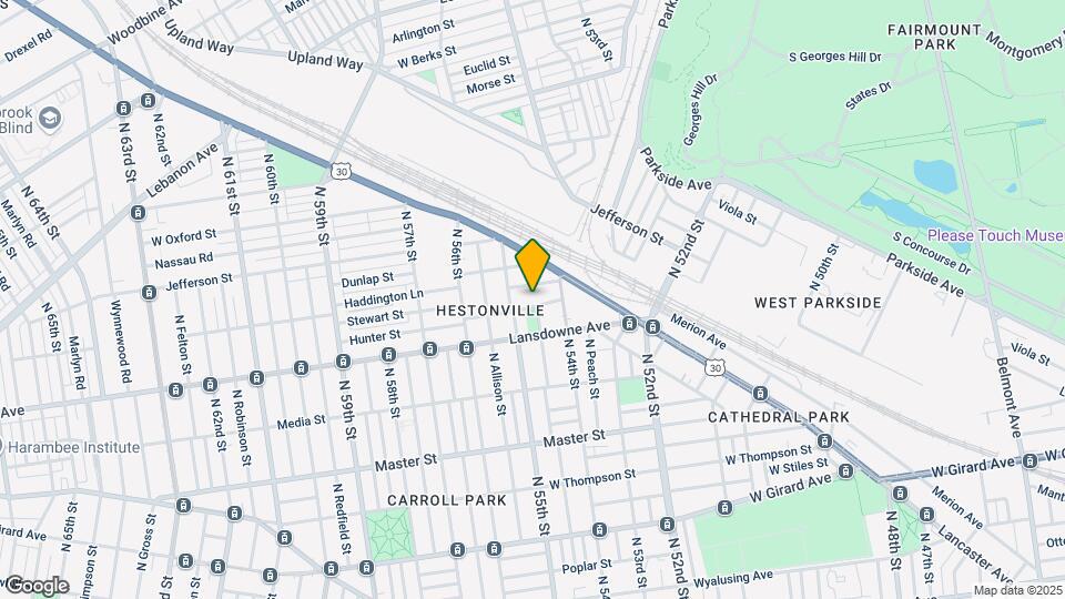 5439 Hunter St Map and Location Details