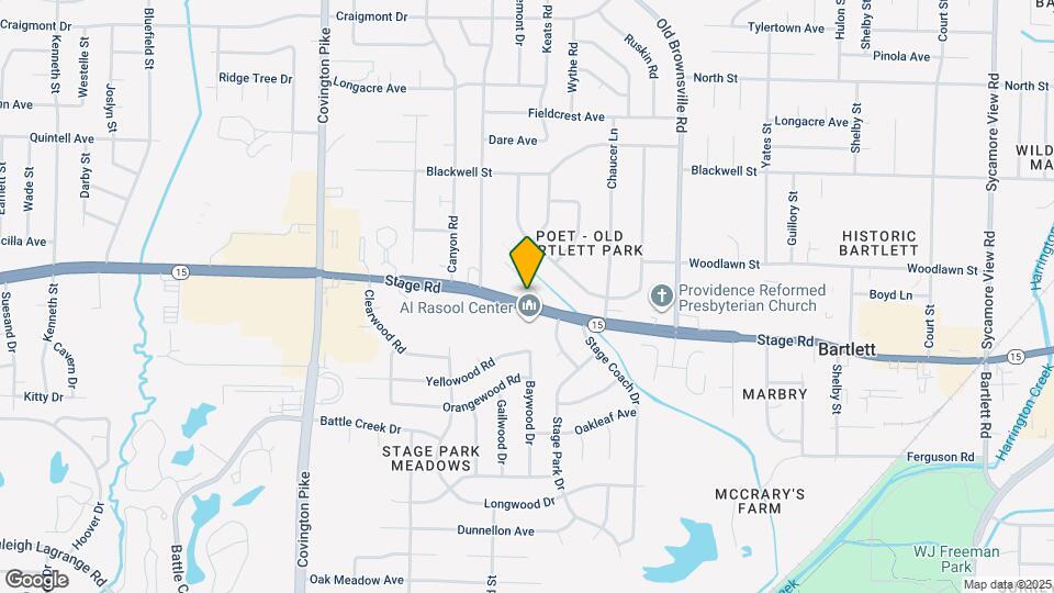 5312 Stage Rd Map and Location Details