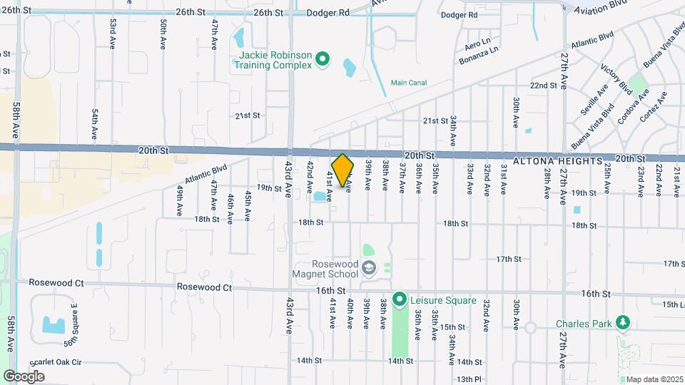 1895 40th Ave Map and Location Details