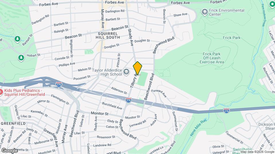 2349 Tilbury Ave Map and Location Details