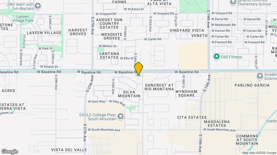 7707 S 23rd Ln Map and Location Details