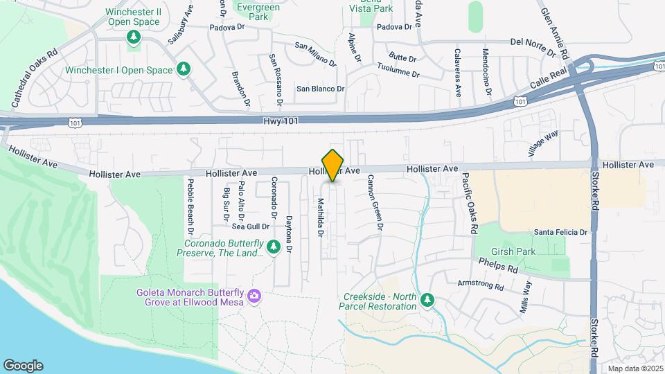 223 Ellwood Beach Dr Map and Location Details