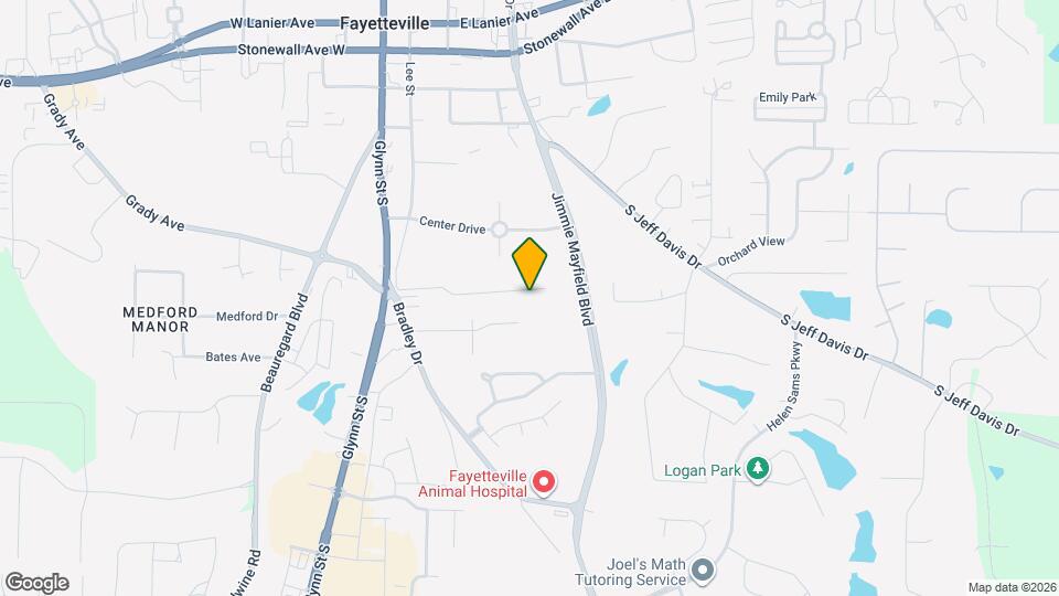 445 Williamsburg Way Map and Location Details