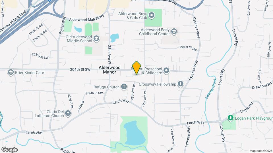 2504 204th St SW, Unit Unit 1 Map and Location Details