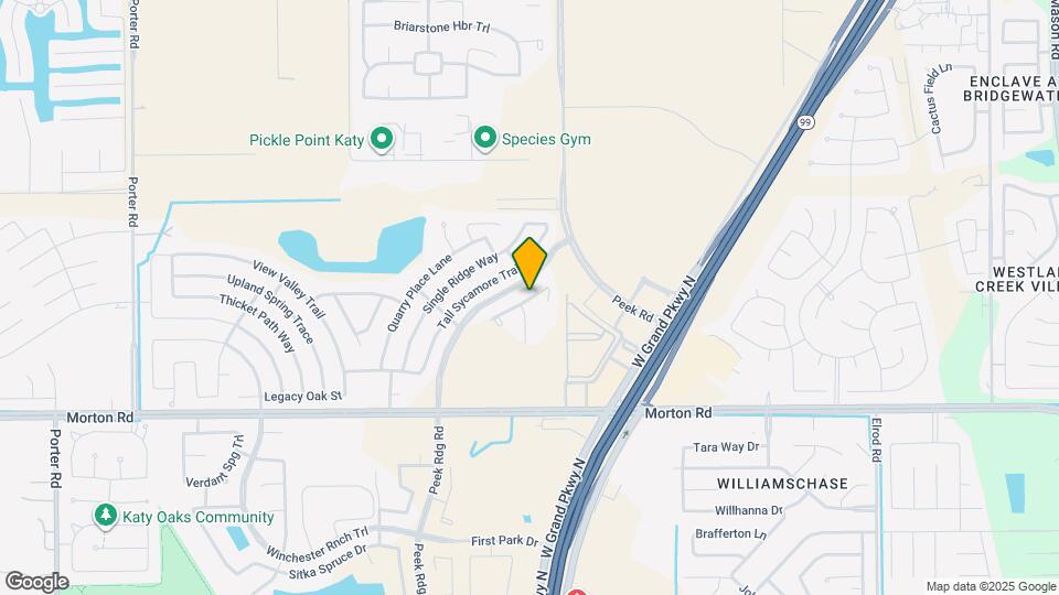 3503 Hackberry Tree Ln Map and Location Details