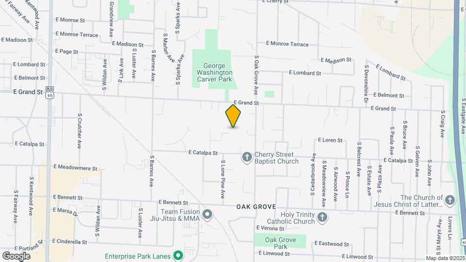 2531 E Pine Grove Pl Map and Location Details