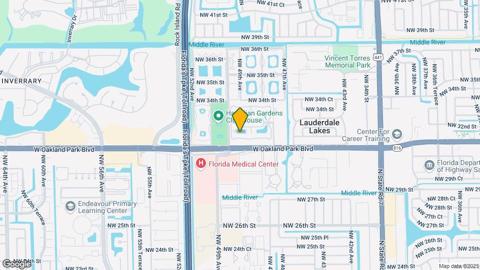 3161 NW 47th Terrace Map and Location Details