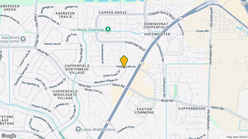 15310 Meadow Village Dr Map and Location Details