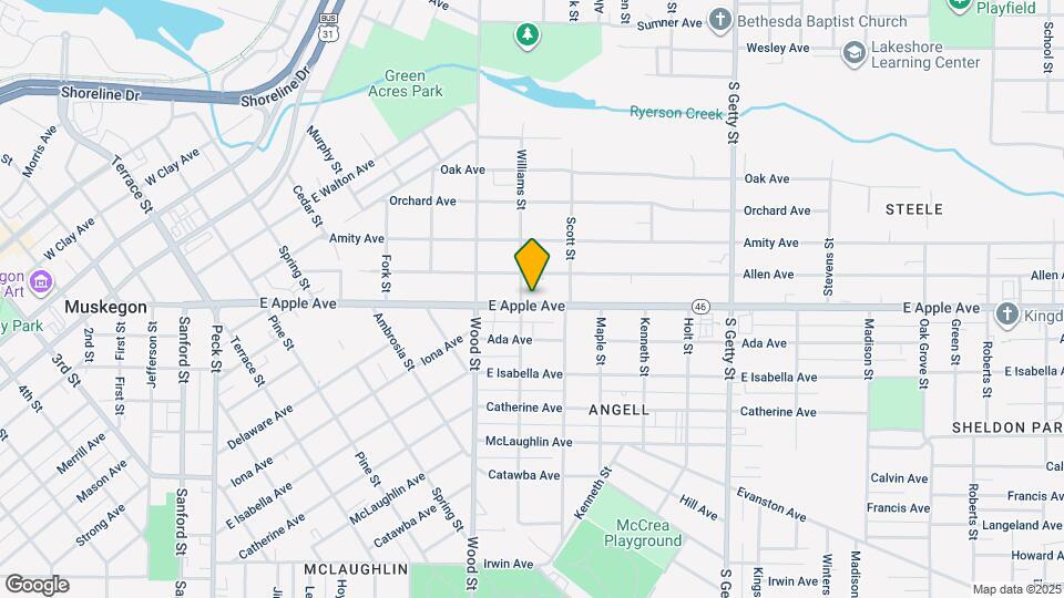 486 E Apple Ave Map and Location Details