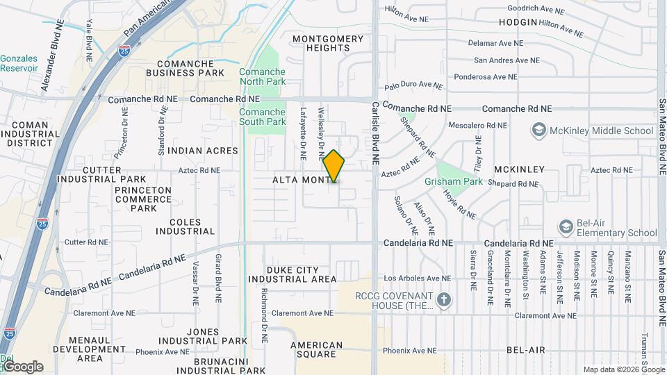 3220 Wellesley Ct NE, Unit #3 Mapa y Detalles de la Ubicación