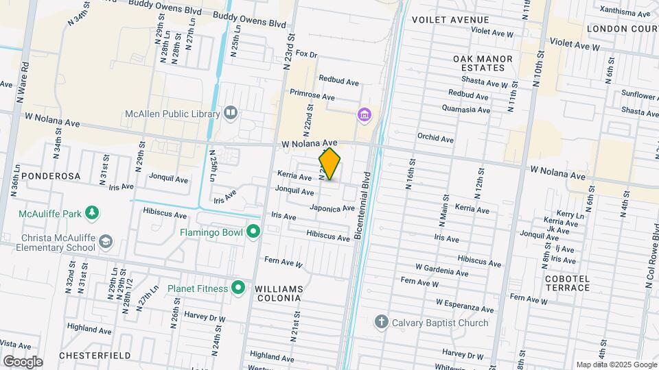 2011 Kerria Ave Mapa y Detalles de la Ubicación