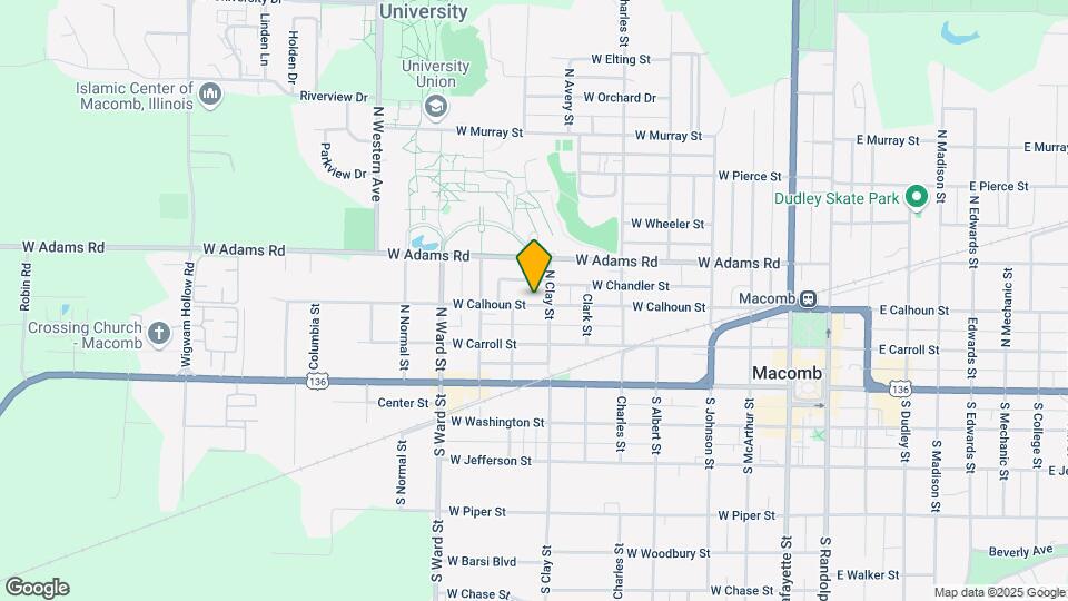 714 W Calhoun St Map and Location Details