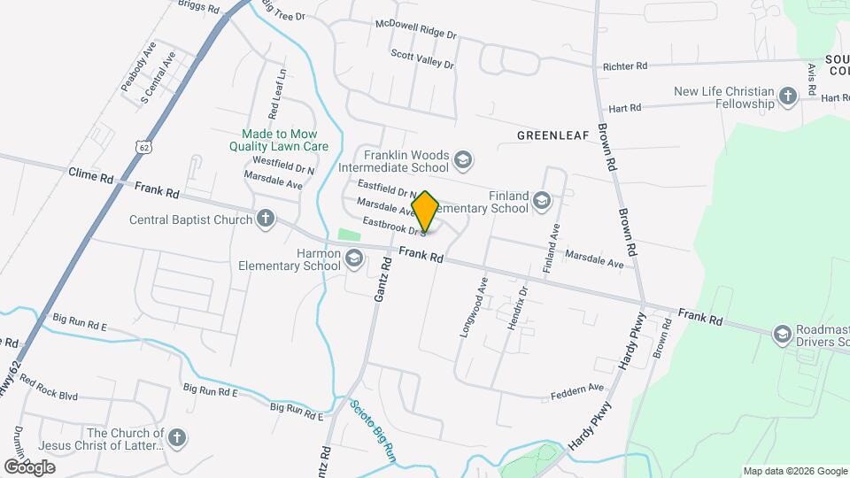 1657 Eastbrook Dr S Map and Location Details