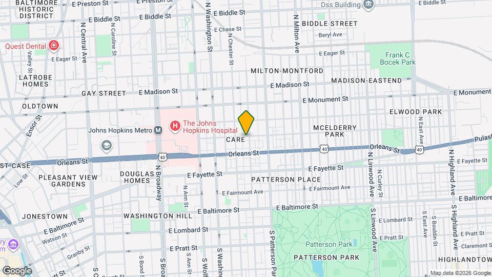 2131 Jefferson St Map and Location Details