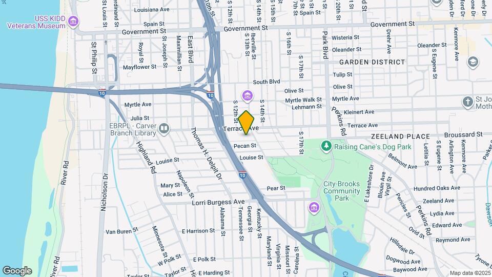 1249 Swart St Map and Location Details