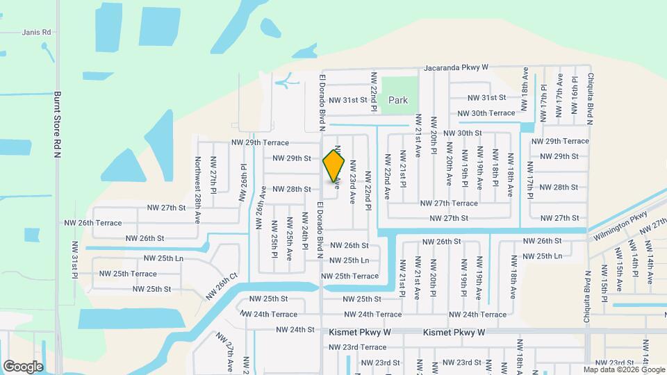 2810 NW 24th Ave Map and Location Details
