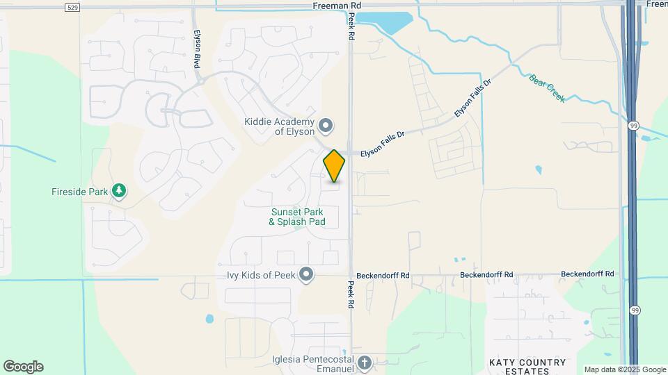 23014 Indigo Prairie Ln Map and Location Details