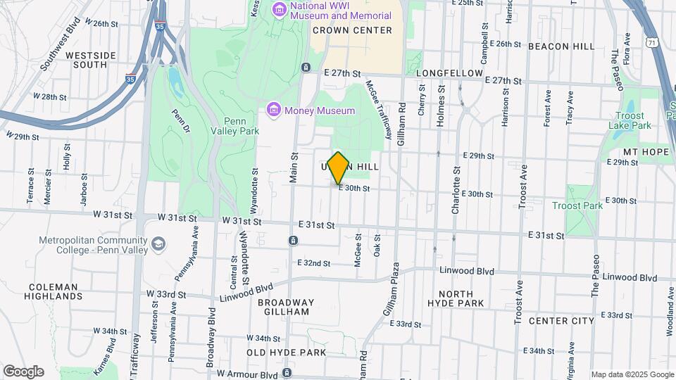 209 E 30th St Map and Location Details