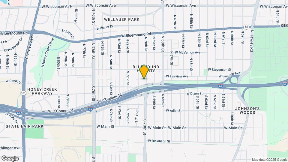 Midwest Apartments Mapa y Detalles de la Ubicación