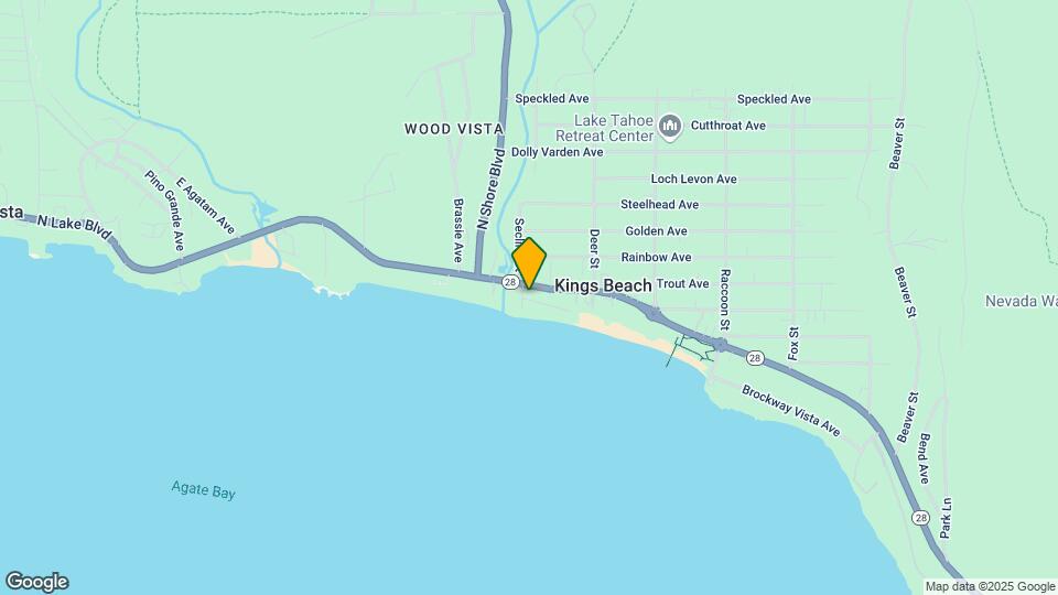 8092 N Lake Blvd Map and Location Details
