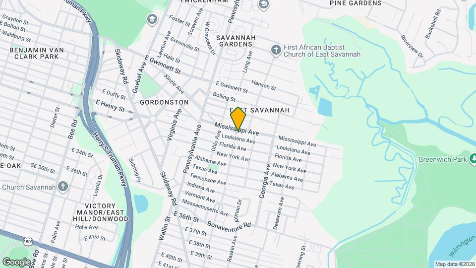 1110 New Jersey Ave Map and Location Details