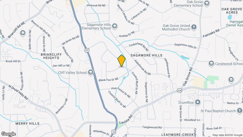 2101 Beaver Rd NE Map and Location Details