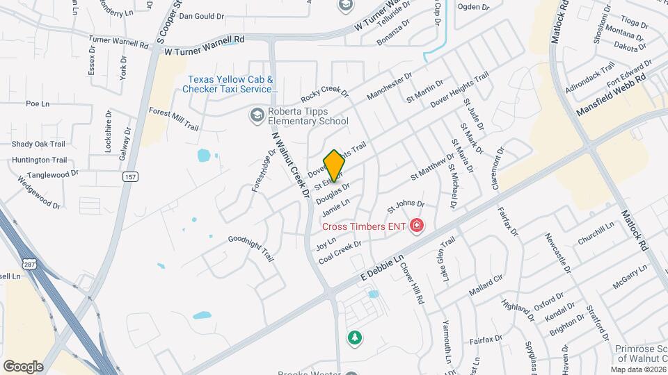 615 Douglas Dr Map and Location Details