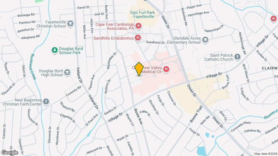 3522 Thomas Dr Map and Location Details