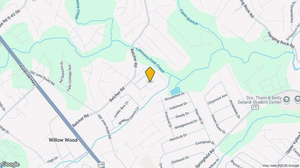 740 Running Creek Ln Map and Location Details