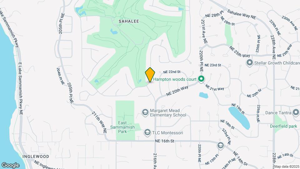2104 Sahalee Dr E Map and Location Details