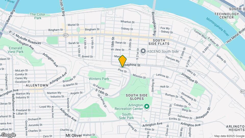 1910 S 18th St-Unit -Unit 1 Map and Location Details