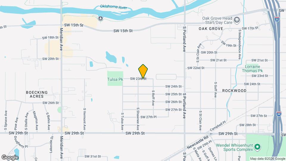 3932 SW 23rd St Map and Location Details