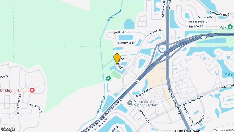 13208 Meergate Cir Mapa y Detalles de la Ubicación