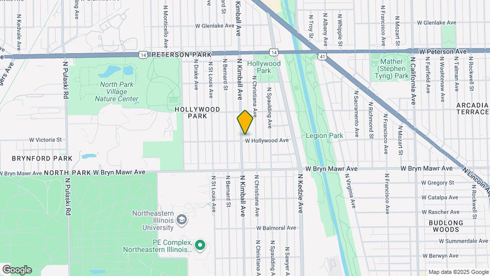 5701 N Kimball Ave Mapa y Detalles de la Ubicación