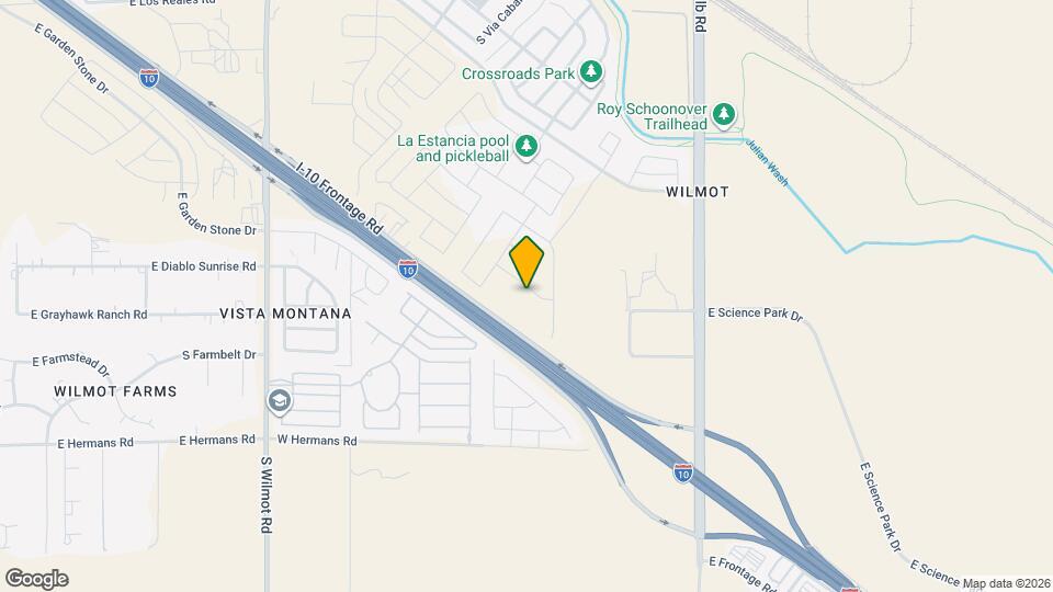 6800 E Via Del Cantillo Map and Location Details