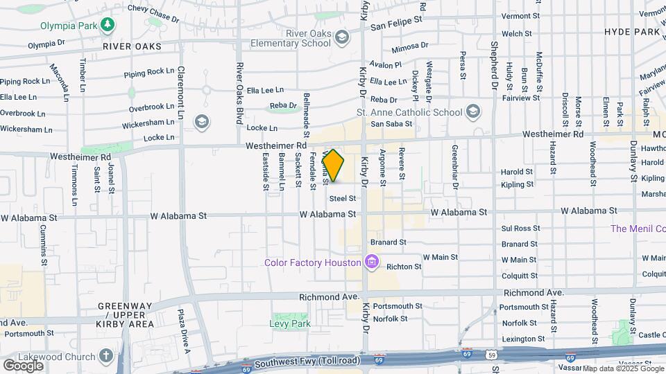 2721 Kipling St Map and Location Details