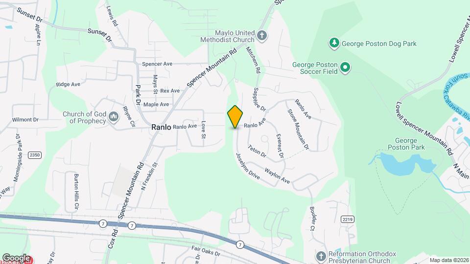 969 Joselynn Drive, Unit 2029-2029G Mapa y Detalles de la Ubicación