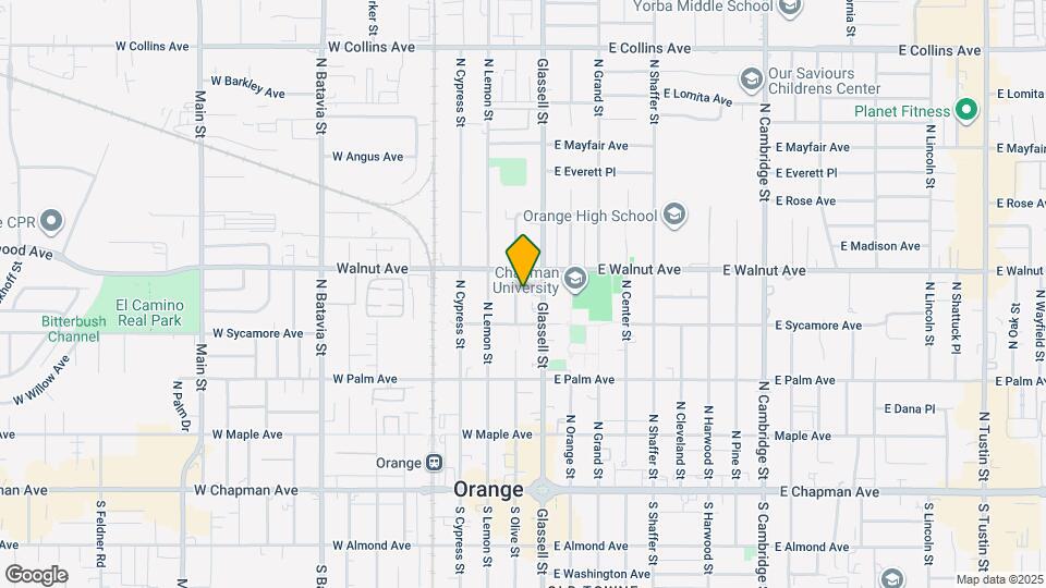 451-453 N Olive St Mapa y Detalles de la Ubicación