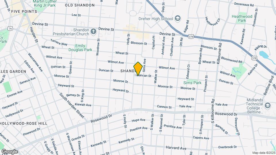 3010 Duncan St Map and Location Details