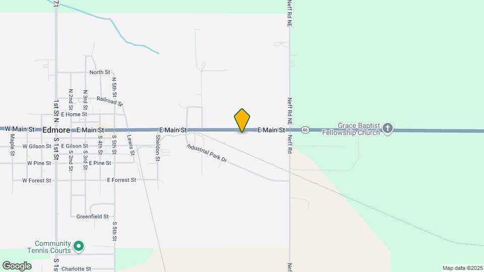 1260 E Main St Map and Location Details