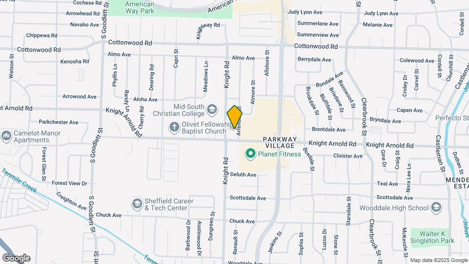 3141 Arrendale St Map and Location Details