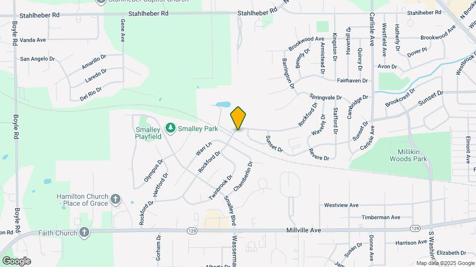 374 Rockford Dr Map and Location Details